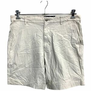 CHAPS チノショートパンツ W34 チャップス ストレッチ ライトベージュ 古着卸 アメリカ仕入 2404-394