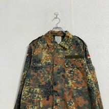 ミリタリー ジャケット 2XL～ ドイツ軍 フレクターカモ ビッグサイズ 古着卸 アメリカ仕入 a601-5382_画像2