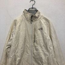 THE NORTH FACE ソフトシェルジャケット Mサイズ ノースフェイス レディース 白 ホワイト 古着卸 アメリカ仕入 a602-5367_画像2