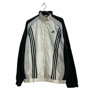 adidas Zip up jacket XL black white Adidas sport old clothes . America buying up a602-5813