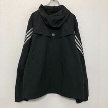 adidas ウインドブレーカー L ブラック スポーツ 古着卸 アメリカ仕入 a602-5797_画像6