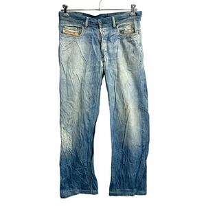 DIESEL デニムパンツ W31 ディーゼル ボタンフライ ライトブルー イタリア製 古着卸 アメリカ仕入 2402-448