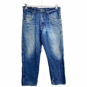 Wrangler デニムパンツ W34 ラングラー ブルー コットン メキシコ製 古着卸 アメリカ仕入 2402-667