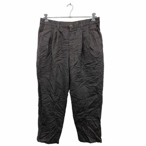 DOCKERS チノパンツ W36 ドッカーズ タック入り コットン ビッグサイズ ブラウン 古着卸 アメリカ仕入 2402-174