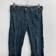 Levi's 501 デニムパンツ W36 リーバイス ボタンフライ ビッグサイズ インディゴ コットン メキシコ製 古着卸 アメリカ仕入 2402-587_画像2