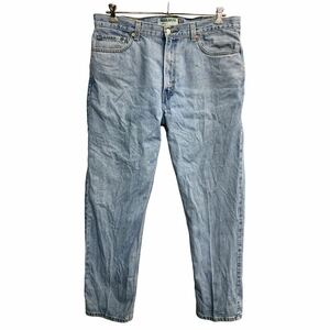 Levi's 505 デニムパンツ W38 リーバイス レギュラーフィット ビッグサイズ ライトブルー コットン 古着卸 アメリカ仕入 2402-153