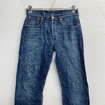 Levi's 501 デニムパンツ W31 リーバイス ボタンフライ インディゴ コットン 古着卸 アメリカ仕入 2402-644_画像2