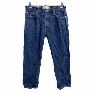 Levi's 505 デニムパンツ W36 リーバイス レギュラーフィット ビッグサイズ インディゴ コットン メキシコ製 古着卸 アメリカ仕入 2402-343