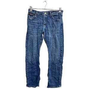 Wrangler デニムパンツ W31 ラングラー インディゴ メキシコ製 古着卸 アメリカ仕入 2402-668