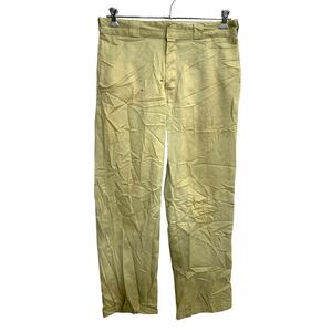 Dickies 874 ワークパンツ W34 ディッキーズ オリジナルフィット ベージュ 古着卸 アメリカ仕入 2402-279