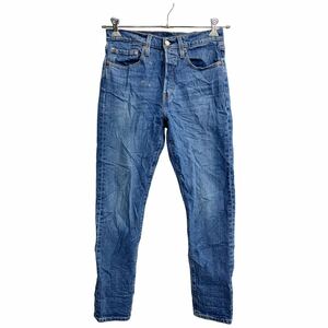 Levi's 501 Denim pants W27 Levi's button fly lady's blue old clothes . America buying up 2402-642