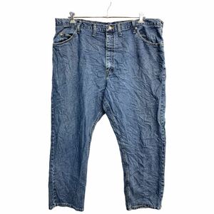 Wrangler デニムパンツ W44 ラングラー ビッグサイズ ブルー コットン メキシコ製 古着卸 アメリカ仕入 2402-681