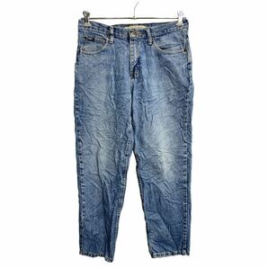 Lee デニムパンツ W31 リー リラックスフィット ブルー コットン メキシコ製 古着卸 アメリカ仕入 2402-45の画像1