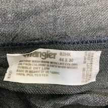 Wrangler スタプレ W44 ラングラー 82HK ビッグサイズ グレー ポリエステル メキシコ製 古着卸 アメリカ仕入 2402-478_画像9