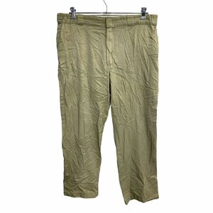 Dickies ワークパンツ W40 ディッキーズ ビッグサイズ ベージュ 古着卸 アメリカ仕入 2402-318