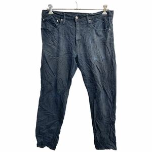 Levi's 512 デニムパンツ W36 リーバイス ストレッチデーパード ビッグサイズ ブラック 古着卸 アメリカ仕入 2402-732