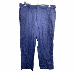 Dickies 874 ワークパンツ W42 ディッキーズ オリジナルフィット ビッグサイズ ネイビー 古着卸 アメリカ仕入 2402-273