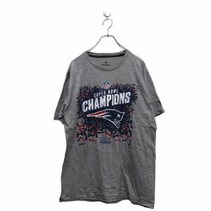 Fanatics 半袖 プリント Tシャツ M グレー ブルー ホワイト NFL エヌエフエル アメフト 古着卸 アメリカ仕入 a603-6701