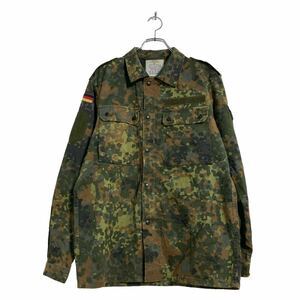 ミリタリージャケット L～ 迷彩 フレクターカモ ドイツ軍 古着卸 アメリカ仕入 a603-5752