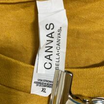 CANVAS 半袖 プリント Tシャツ XL イエロー キャンバス ビッグサイズ 古着卸 アメリカ仕入 a603-6370_画像7