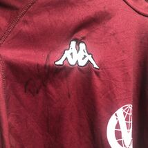 KAPPA 半袖 ロゴ Tシャツ S~ カッパ ワインレッド ホワイト サッカー ラグラン 古着卸 アメリカ仕入 a603-6631_画像8