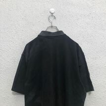 Dickies 無地 半袖ポロシャツ XL ディッキーズ ブラック シンプル ビッグサイズ 古着卸 アメリカ仕入 a603-6755_画像5