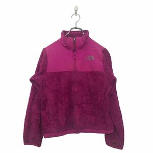 THE NORTH FACE fleece jacket Kids M pink The North Face outdoor old clothes . America buying up a603-6006