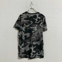 NIKE 半袖 プリント Tシャツ L ブラック系 迷彩 ナイキ ビッグロゴ 古着卸 アメリカ仕入 a603-6585_画像5