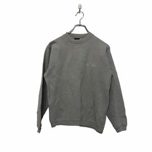 Quiksilver ロゴ スウェット トレーナー キッズ 130~138cm クイックシルバー グレー 裏起毛 古着卸 アメリカ仕入 a603-6591