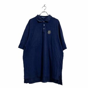 POLO GOLF 半袖 ポロシャツ 2XL ネイビー ポロゴルフ ビッグサイズ 古着卸 アメリカ仕入 a603-6627