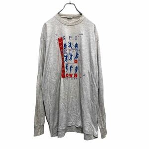 MB SPORT 長袖Tシャツ XXLサイズ ビッグサイズ ロンT バレーボール グレー 古着卸 アメリカ仕入 a603-5091