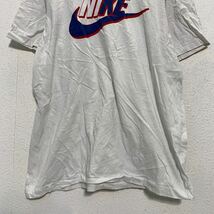 NIKE 半袖 ロゴTシャツ L ホワイト ネイビー レッド ナイキ クルーネック 古着卸 アメリカ仕入 a603-6920_画像3