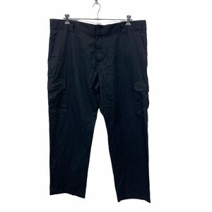 Dickies カーゴパンツ W44 ディッキーズ ビッグサイズ ブラック 古着卸 アメリカ仕入 2403-900