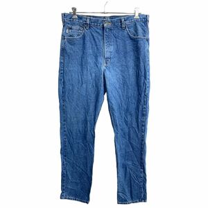 Carhartt デニムパンツ W38 カーハート ビッグサイズ ブルー コットン メキシコ製 古着卸 アメリカ仕入 2403-791