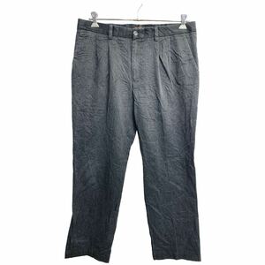 DOCKERS チノパン W36 ドッカーズ タックパンツ ビッグサイズ グレー 古着卸 アメリカ仕入 2403-142