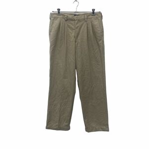 G.H.Bass チノパンツ コットンパンツ W34 ジーエイチベース コットン ベージュ 古着卸 アメリカ仕入 2403-1062