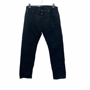 Levi's 501 デニムパンツ W36 リーバイス ボタンフライ ブラック コットン ビッグサイズ 古着卸 アメリカ仕入 2403-1187