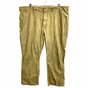 Carhartt ワークパンツ W48 カーハート リラックスフィット ビッグサイズ ベージュ 古着卸 アメリカ仕入 2403-692