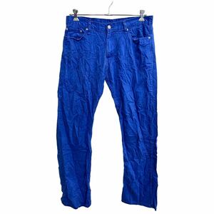 Levi's 514 デニムパンツ W36 リーバイス スリムストレート ビッグサイズ ブルー コットン 古着卸 アメリカ仕入 2403-300