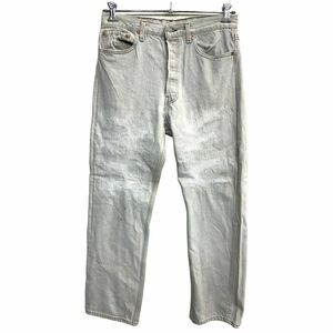 Levi's デニムパンツ W32 リーバイス ボタンフライ ライトグレー 古着卸 アメリカ仕入 2403-336