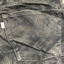 Levi's 551 デニムパンツ W31 リーバイス ボタンフライ ブラック コットン 古着卸 アメリカ仕入 2403-737_画像7