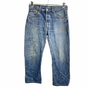 Levi's 501 デニムパンツ W33 リーバイス ボタンフライ ブルー コットン 古着卸 アメリカ仕入 2403-1171