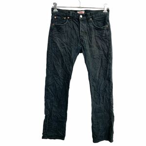 Levi's 501 デニムパンツ W30 リーバイス ボタンフライ ブラック コットン 古着卸 アメリカ仕入 2403-1150