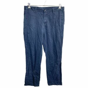 Dickies ワークパンツ W34 ディッキーズ ネイビー 古着卸 アメリカ仕入 2403-553