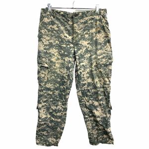  military cargo pants W38 button fly big size digital duck camouflage camouflage old clothes . America buying up 2403-1105