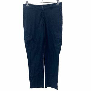 Dickies カーゴパンツ ワークパンツ W36 ディッキーズ スリムストレート ネイビー 古着卸 アメリカ仕入 2403-189