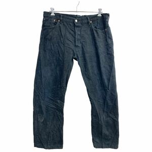 Levi's 501 デニムパンツ W40 リーバイス ボタンフライ ビッグサイズ ブラック コットン 古着卸 アメリカ仕入 2403-774