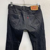 Levi's 501 デニムパンツ W33 リーバイス ボタンフライ ブラック コットン メキシコ製 古着卸 アメリカ仕入 2404-96_画像5