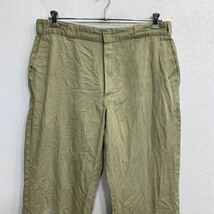 Dickies ワークパンツ W38 ディッキーズ ビッグサイズ ベージュ メキシコ製 古着卸 アメリカ仕入 2404-470_画像2