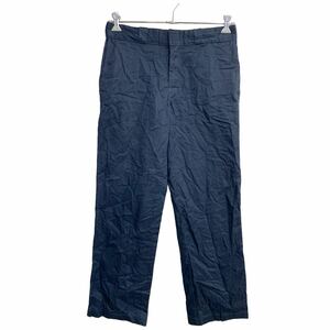 Dickies ワークパンツ W32ディッキーズ ネイビー 古着卸 アメリカ仕入 2404-458